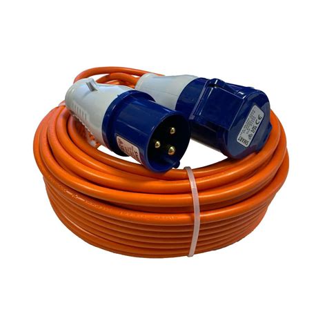 caravan electric hook up box|25m caravan hook up cable.